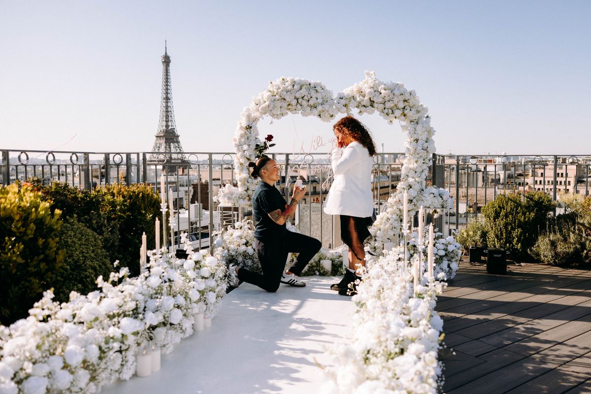 Heiratsantrag Paris